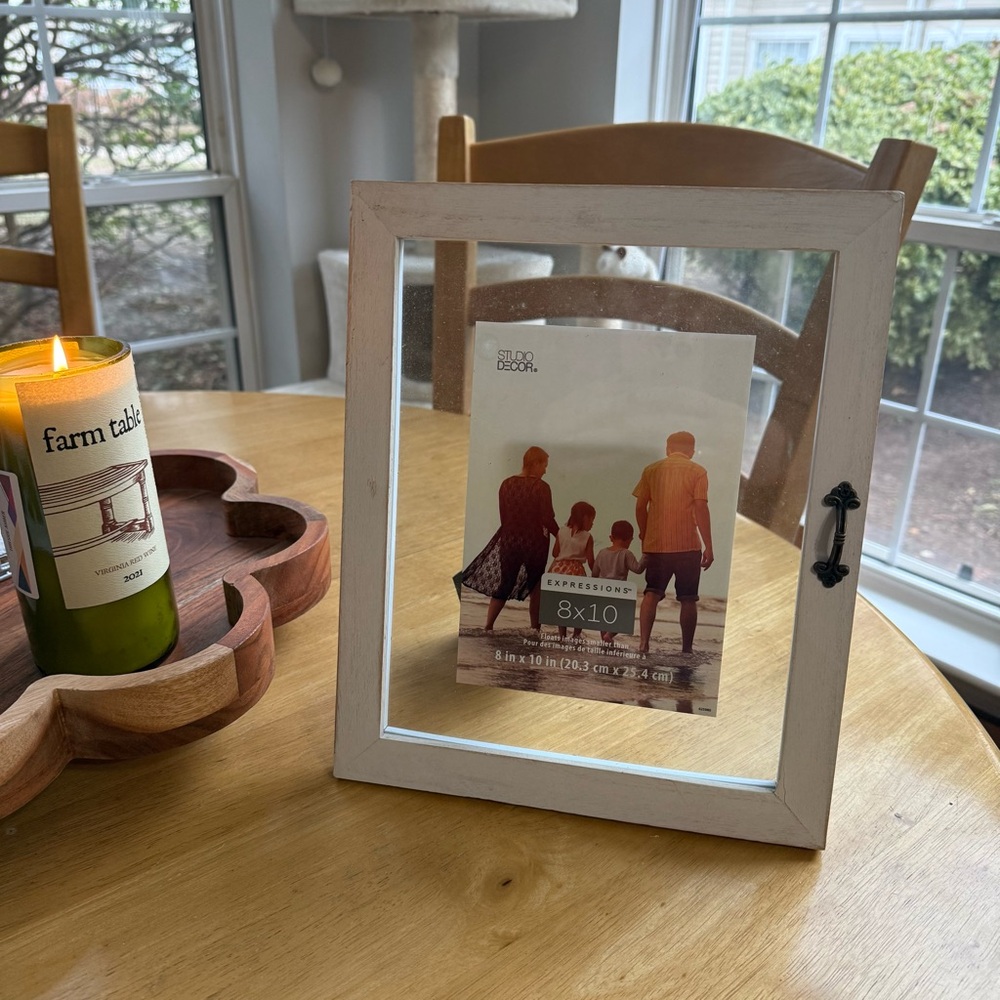 Studio Decor Rustic White Picture Frame - Picture 2 of 4